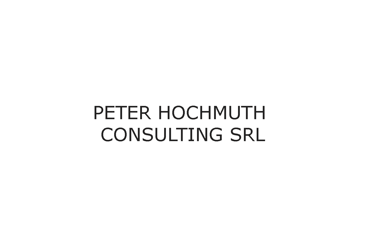PETER HOCHMUTH CONSULTING SRL
